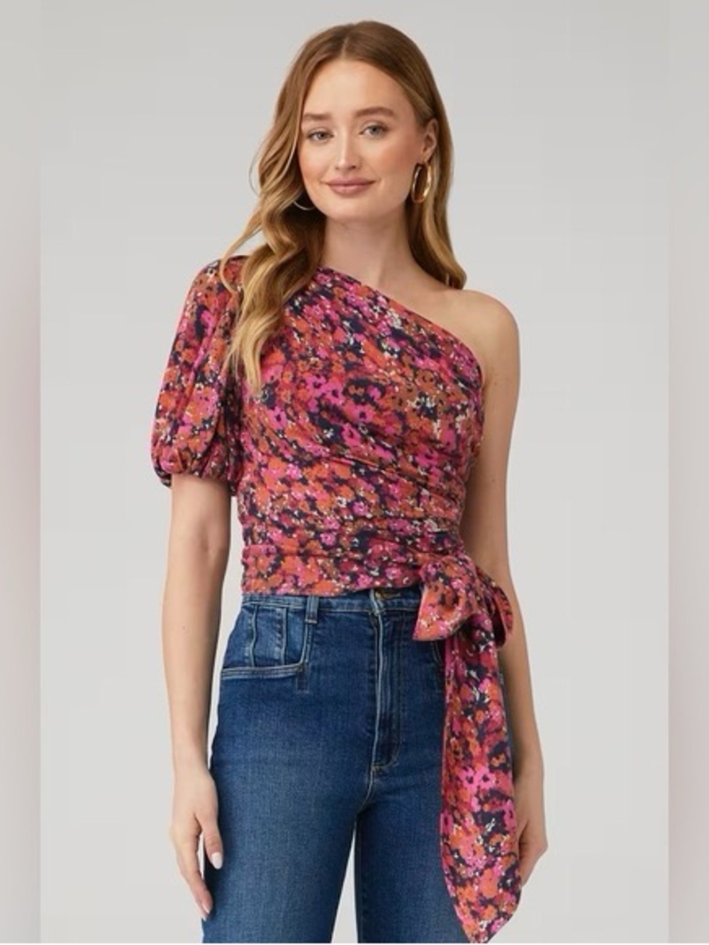 Amanda Uprichard Bexley Top Size Medium In Bloomessence Floral - Picture 10 of 10